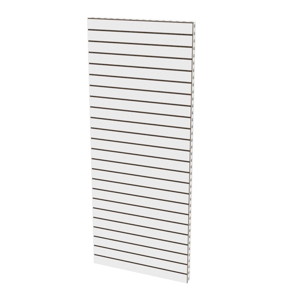 Modco® Slatwall — 992X2418 Slatwall White